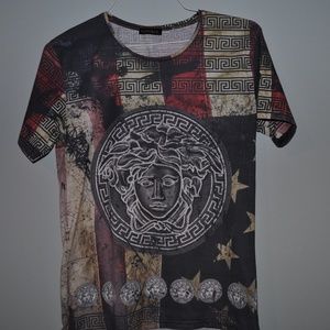 Versace Print Tee